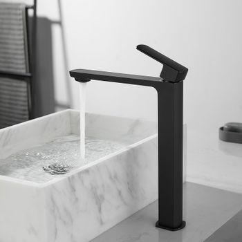 Товар: Смеситель для раковины Vincea Next VBF-1N2MB Черный матовый - фото 5 Смеситель для раковины Vincea Next VBF-1N2MB Черный матовый — фото 5, Смесители для раковины