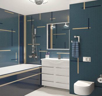 Стеклянная мозаика Natural Color Palette A-011 (B-011) 30x30 см — фото 2, Мозаика