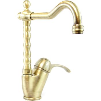 Смеситель для раковины Webert Aurora AU831702065 Бронза — фото 3, Смесители для раковины