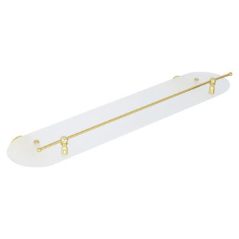 Стеклянная полка Veragio Gialetta VR.GIL-6411.DO Золото — фото 1, Полки для ванной и душа