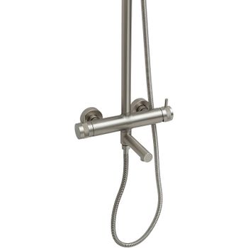 Душевая система Allen Brau Priority 5.31A10-BN Никель брашированный — фото 5, Душевые стойки