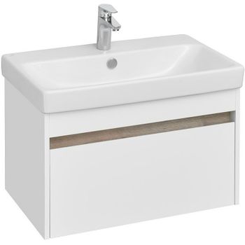 Тумба под раковину Aquaton Марти 70 1A267501MY010 подвесная Ясень шимо — фото 1, Тумбы под раковину