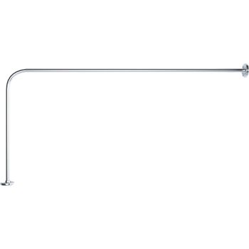 Карниз для ванны 1MarKa 150x70 05г1570 Хром — фото 1, Карнизы для ванной