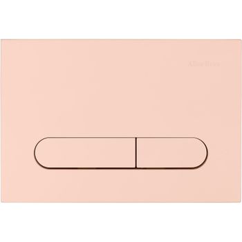 Клавиша смыва Allen Brau Project Color 9.2PR01.SM Розовая — фото 1, Кнопки смыва