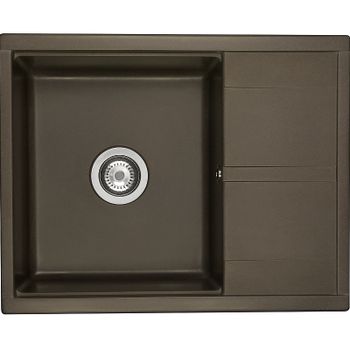 Кухонная мойка Aquaton Делия 65 1A718632DE280 Кофе — фото 1, Кухонные мойки