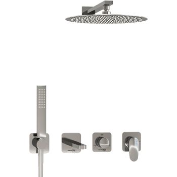 Душевая система WasserKRAFT Weida A3151.269.270.090.116.271.087.103 Хром — фото 1, Встраиваемые душевые комплекты