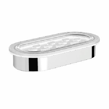 Мыльница Langberger Lugano 23017A Хром — фото 1, Мыльницы