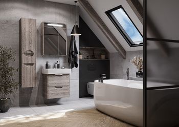 Тумба под раковину Aquaton Сильва 54 1A211801SIW60 Дуб фьорд — фото 6, Тумбы под раковину