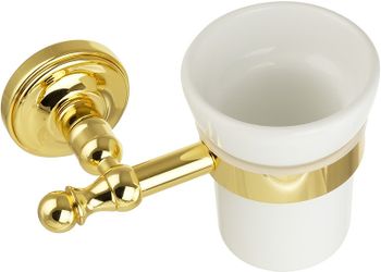 Стакан для зубных щеток Migliore Mirella 17306 Золото — фото 2, Стаканы для зубных щеток