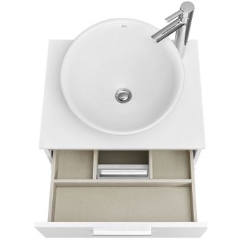 Тумба под раковину Roca Victoria 60 A857468806 подвесная Белый глянец — фото 7, Тумбы под раковину