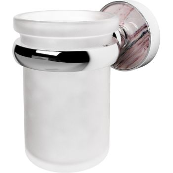 Стакан для зубных щеток WasserKRAFT Aland K-8528 Хром — фото 1, Стаканы для зубных щеток