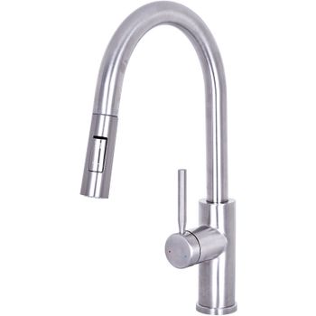 Смеситель для кухни Orange Boni M15-199ni Никель — фото 1, Смесители для кухни