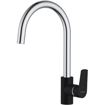 Смеситель для кухни Damixa RedBlu 790720000 Черный Хром — фото 1, Смесители для кухни