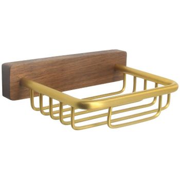 Товар: Мыльница Bronze de Luxe Forest 10703G Орех Золото матовое - фото 1 Мыльница Bronze de Luxe Forest 10703G Орех Золото матовое — фото 1, Мыльницы