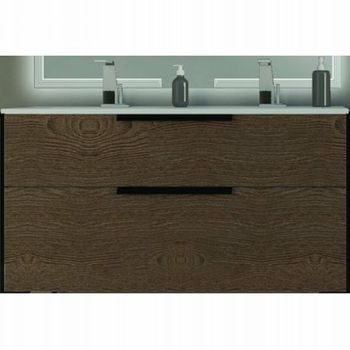 Тумба под раковину Cezares Urban 120 55161 подвесная Frassino scuro — фото 2, Тумбы под раковину