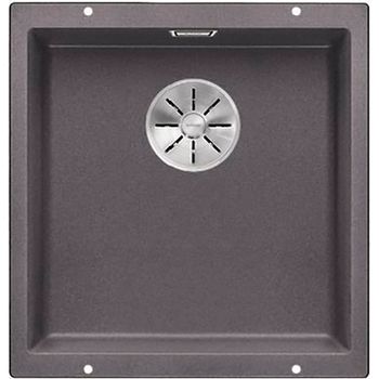 Кухонная мойка Blanco Subline 400-U 523423 Темная скала — фото 1, Кухонные мойки