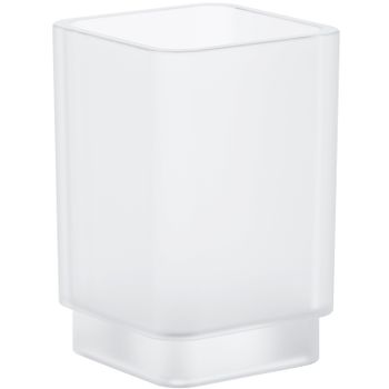 Стакан для зубных щеток Grohe Selection Cube 40783000 Белый — фото 1, Стаканы для зубных щеток