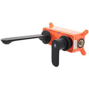 Смеситель для раковины Agger Gorgeous A0272244 Черный матовый — фото 1, Смесители для раковины