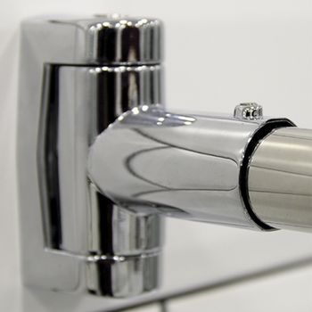 Карниз для ванны Radomir Vannesa Модерна 160x100 1-12-2-0-0-214 Хром — фото 1, Карнизы для ванной