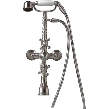 Смеситель для ванны Seaman Eco Koblenz SSN-2368D-SS (SSN-2368D) Сталь — фото 1, Смеситель для ванны