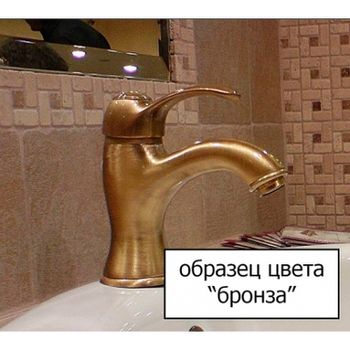 Смеситель для раковины Migliore Maya 18917 Бронза — фото 2, Смесители для раковины