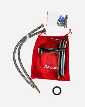 Смеситель для раковины Ravak Puri PU 014.00 X070113 Хром — фото 5, Смесители для раковины