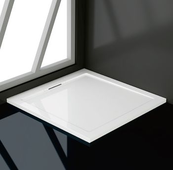 Душевой поддон из искусственного камня WeltWasser TR S 80x80 10000002764 Белый — фото 3, Душевые поддоны из искусственного камня