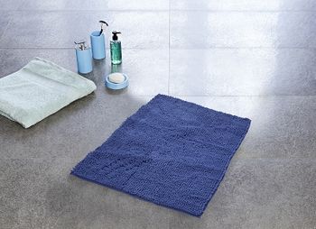 Коврик для ванной комнаты Ridder Soft 55х85 7052303 Синий — фото 3, Коврики для ванной комнаты