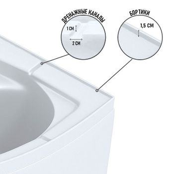 Душевая кабина Niagara Promo 100x70 R P100/70/26R/MT без гидромассажа — фото 5, Душевые кабины