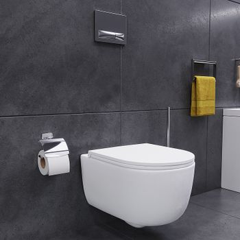 Унитаз биде Damixa Sirius DX86C1800SC подвесной с сиденьем Микролифт — фото 2, Подвесные унитазы