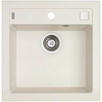 Кухонная мойка Alveus Granital+ Formic 20 Arctic G11 520x510x200 1128395 Белая — фото 1, Кухонные мойки