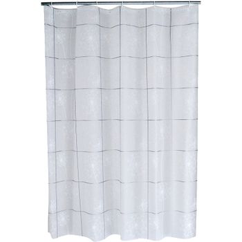 Штора для ванны Ridder Moonflower 180х200 303211 Серая — фото 1, Шторы для ванной