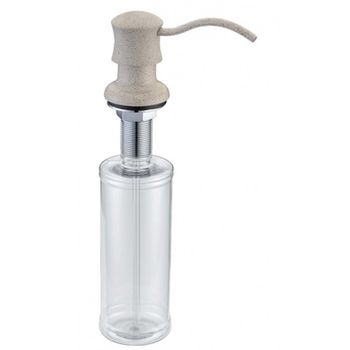 Дозатор для жидкого мыла ZorG ZR-21 ПЕСОЧНЫЙ Песочный — фото 1, Дозаторы для кухонных моек