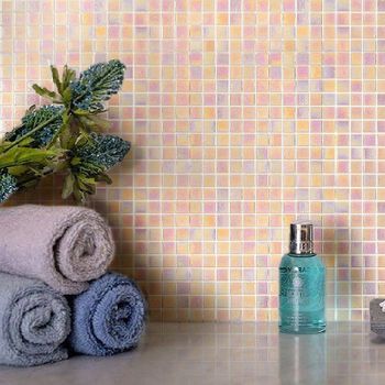 Стеклянная мозаика Alma Pearly PE-PK208 (PE190) 32,7х32,7 см — фото 7, Мозаика