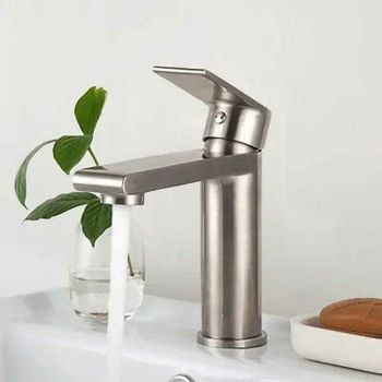 Смеситель для раковины Gappo G99-20 G1099-20 Сатин — фото 7, Смесители для раковины