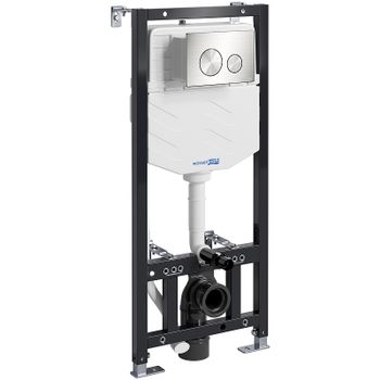 Товар: Инсталляция WasserKRAFT Aller 10TLT.010.ME.BN02 для унитаза с клавишей смыва Никель - фото 1 Инсталляция WasserKRAFT Aller 10TLT.010.ME.BN02 для унитаза с клавишей смыва Никель — фото 1, Инсталляции для унитазов