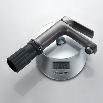 Смеситель для раковины Splenka S30.10.09 Графит матовый — фото 10, Смесители для раковины