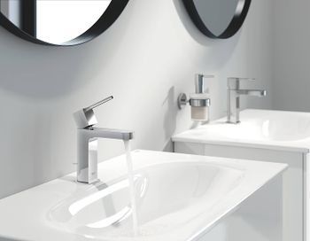 Смеситель для раковины Grohe Plus 32612003 Хром — фото 4, Смесители для раковины