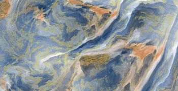 Керамогранит Azario Carlin Aqua Carving Gold H18004001G 60х120 см — фото 5, Керамогранит