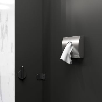 Диспенсер гигиенических пакетов WasserKRAFT K-10021 Хром — фото 3, Диспенсеры для гигиенических пакетов