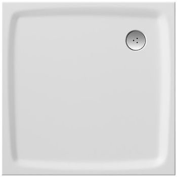 Душевой поддон из искусственного камня Ravak Perseus Pro Flat 80х80 XA034411010 Белый — фото 1, Душевые поддоны из искусственного камня