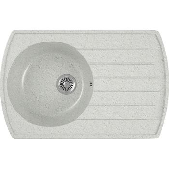 Кухонная мойка Domaci Бьелла DMC-23 GWS-23-310 Серая — фото 1, Кухонные мойки