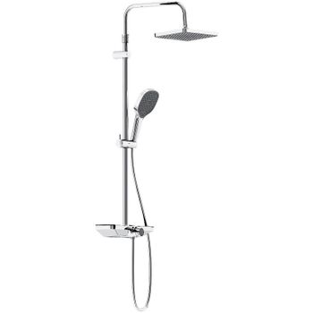 Душевая система Damixa Merkur 940730000 Хром — фото 6, Душевые стойки