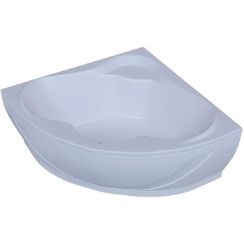 Акриловая ванна Aquatek Галатея 135х135 GAL135-0000022 без гидромассажа с фронтальной панелью с каркасом (разборный) со слив-переливом — фото 2, Акриловые ванны