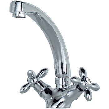 Смеситель для раковины Agger Retro  A1901100 Хром — фото 1, Смесители для раковины