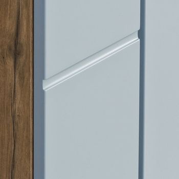 Тумба под раковину Aquaton Мишель 80 1A256801MIX30 подвесная Дуб рустикальный Фьорд — фото 9, Тумбы под раковину