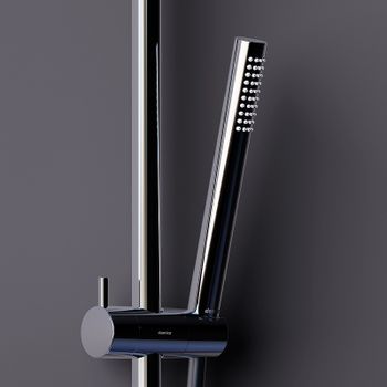 Душевая система Damixa Scandinavian Pure 936710000 Хром — фото 5, Душевые стойки