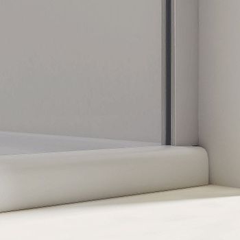 Душевая дверь Vincea Extra 90 VDP-1E8090CL профиль Хром стекло прозрачное — фото 5, Распашные душевые двери