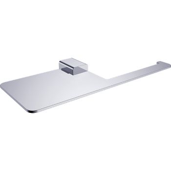 Держатель туалетной бумаги Raglo R301.03 с полкой Хром — фото 1, Держатели туалетной бумаги