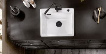 Выпуск для мойки Blanco C-overflow 239975 Черный матовый — фото 5, Донные клапаны